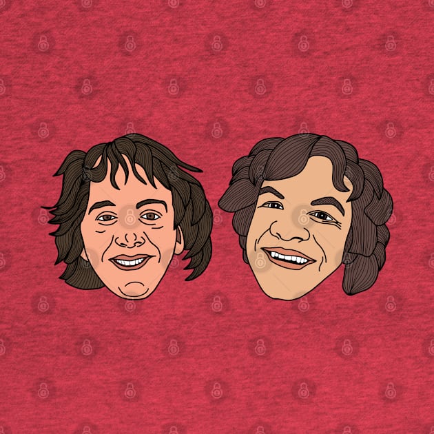 Gene and Dean Ween by brooklynmpls